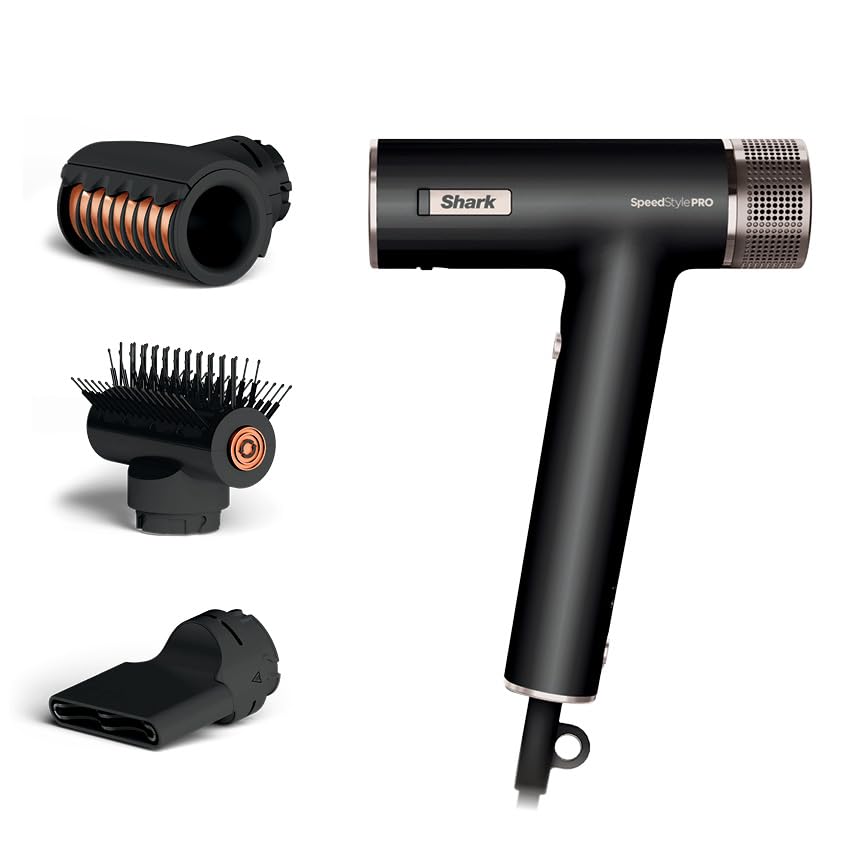 Version 1.0.0 Shark SpeedStyle Pro Professional Performance High-Velocity Hair Dryer System with Scalp Shield - Image 1