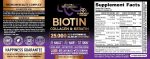 NUTRAHARMONY Biotin | Collagen | Hyaluronic Acid | Keratin - Support Normal Hair Growth Cycle - Skin & Nails - 25000mcg Vitamins B1, B2, B3, B6 - Image 3