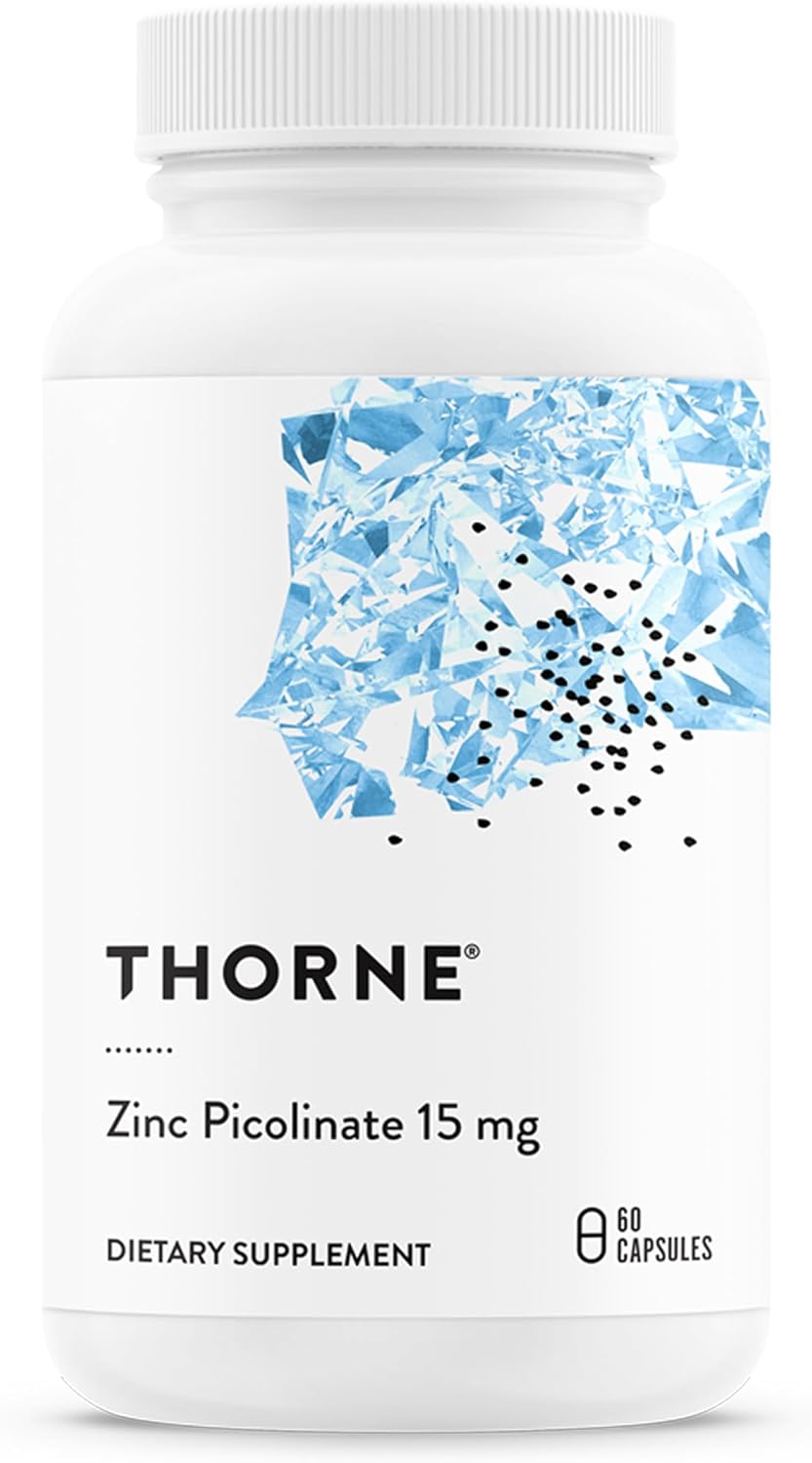 Thorne Zinc Picolinate supplement bottle