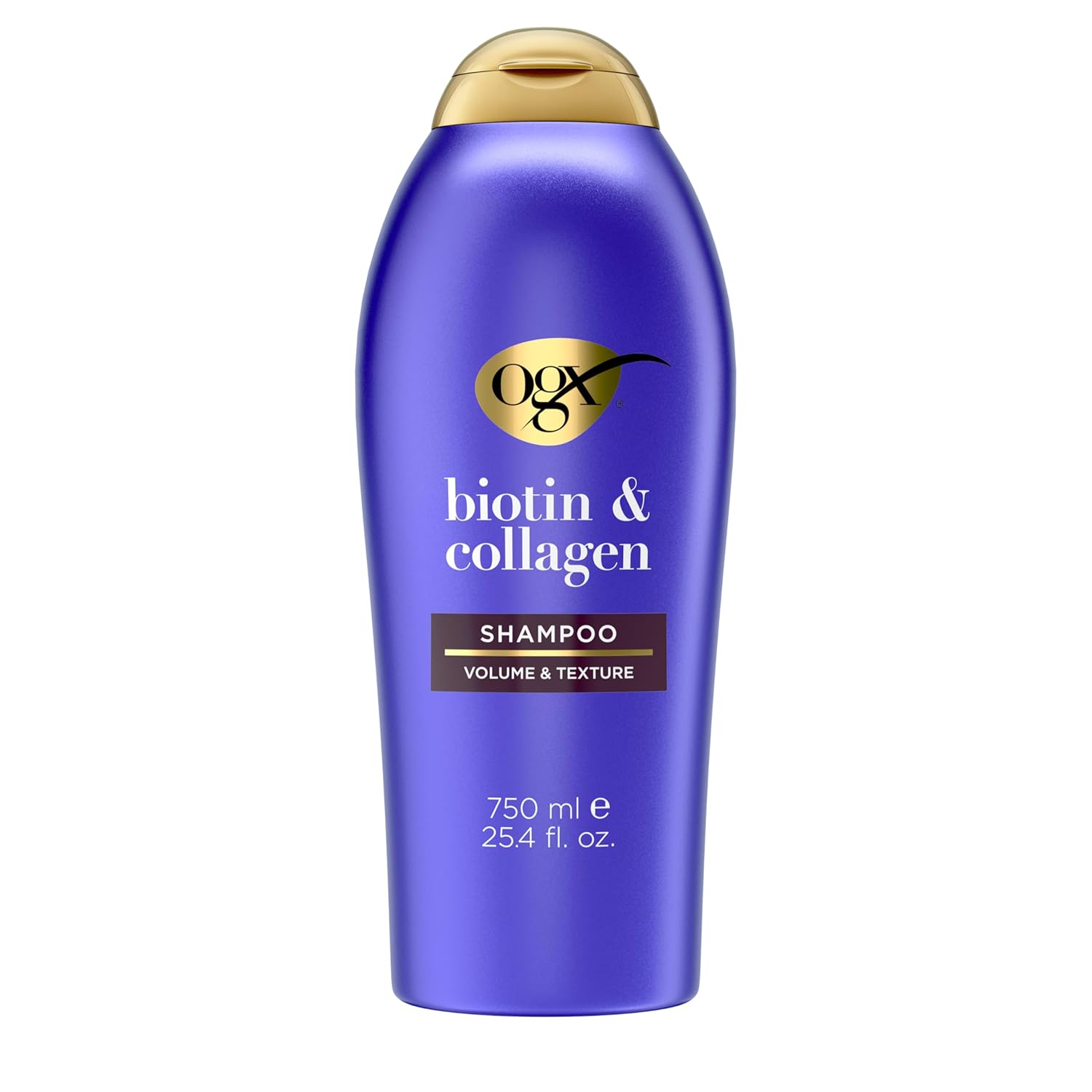 Best Shampoo for Hair Growth 10 OGX Biotin and Collagen Shampoo bottle