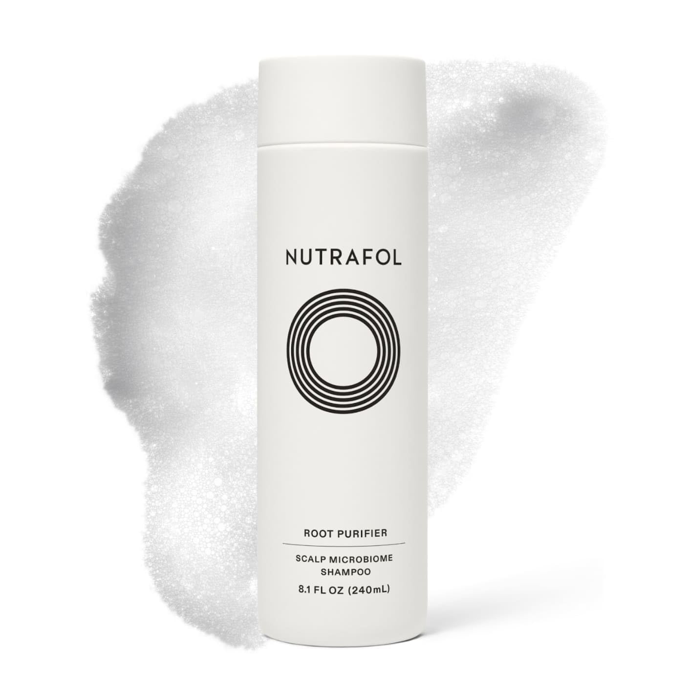 Best Shampoo for Hair Growth 1 Nutrafol Root Purifier Shampoo bottle